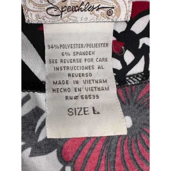 Vintage Y2K Speechless BabyDoll Top Large Black Red White Punk Fairy Grunge - Picture 6 of 9